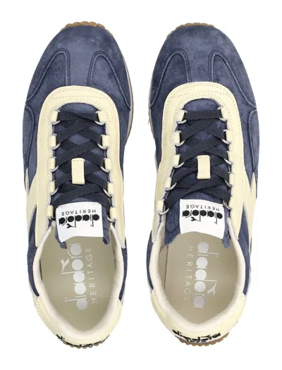 Diadora Heritage Equipe 75 Sw Suede Leather Sneakers In Multi