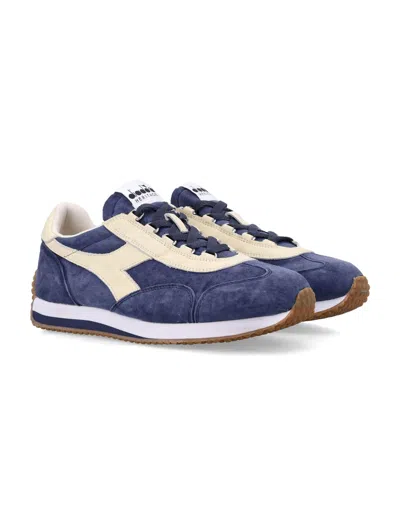 Diadora Heritage Equipe 75 Sw Suede Leather Sneakers In Multi