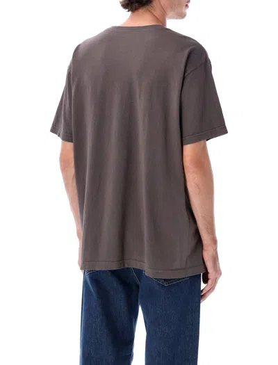 Obey Icon Face Pigment Dyed Heavyweight T-shirt In Brown