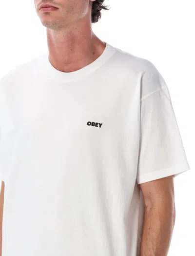 Obey T-shirt In White