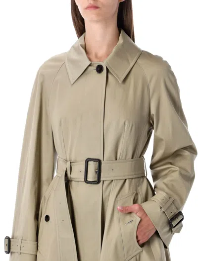 Burberry Cotton Trench Coat Adjustable Waistband