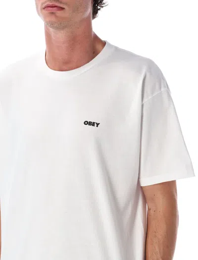 Obey T-shirt In White