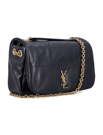 Saint Laurent Jamie 4.3 Mini In Quilted Lambskin In Brown