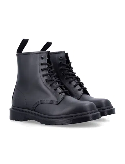 Dr. Martens 1460 Mono Smooth Leather Boots In Black