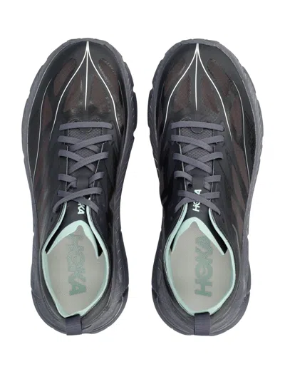 Hoka One One Mafate Speed 4 Lite Sneakers In Gray