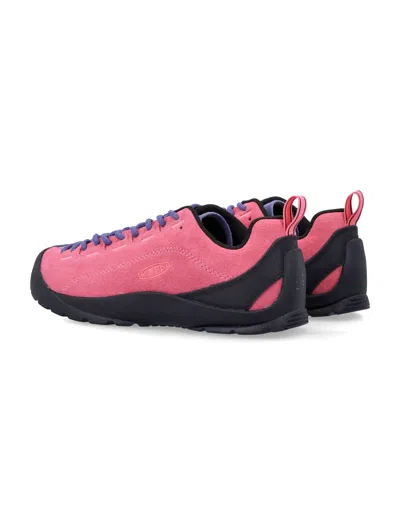 Keen Pink Lace Up Sneakers In Pink