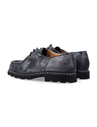 Paraboot Michael Lace-up Derby Shoes In Black