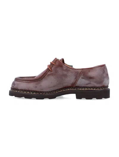 Paraboot Michael Lace-up Derby Shoes In Brown