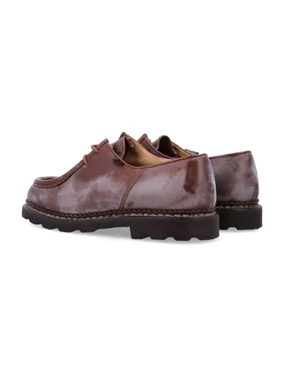 Paraboot Michael Lace-up Derby Shoes In Brown