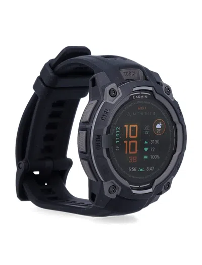 Garmin Instinct 3 45mm Amoled Multi-band Gps Smartwatch In Black