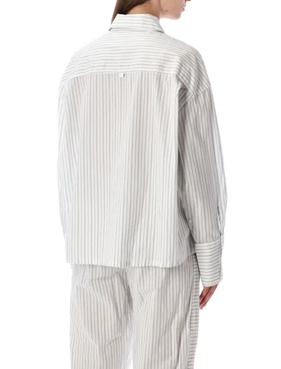 Calvin Klein Pinstripe Shirt In Multi