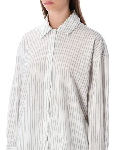 Calvin Klein Pinstripe Shirt In Multi