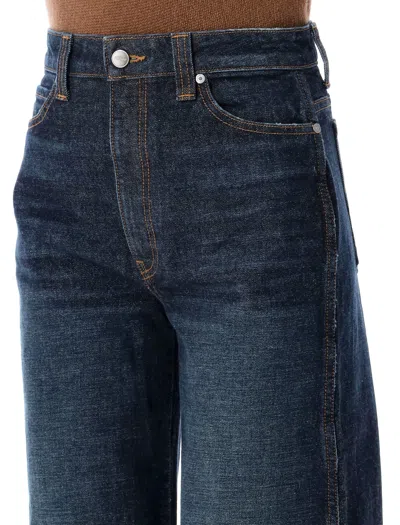 Khaite Blue Wash Dane Jeans In Blue