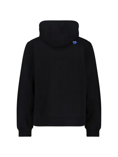 Ader Error Black Trs Tag 02 Zip-up Hoodie In Black