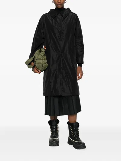 Aspesi Padded Coat In Black