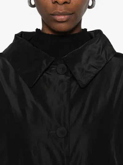 Aspesi Padded Coat In Black