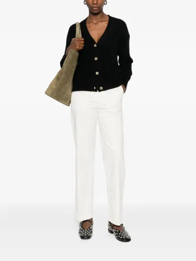 Aspesi Buttoned Trousers In Neutral