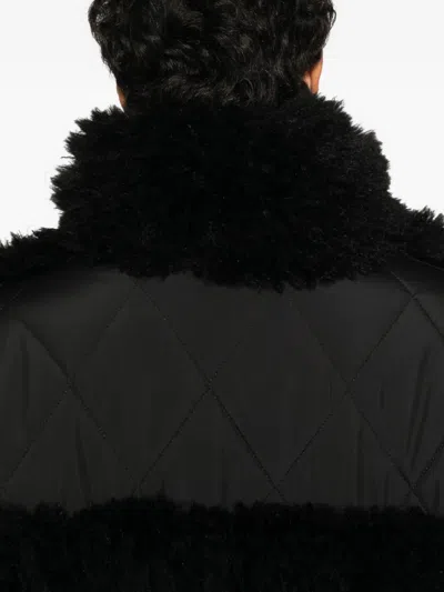 Molli Textured Coat In Black