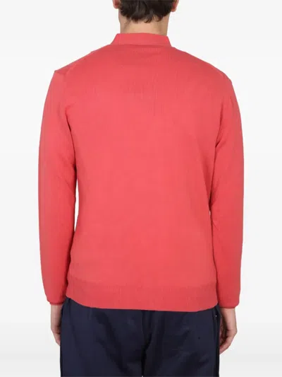 Vivienne Westwood Patch-pocket Buttoned Cardigan In Red