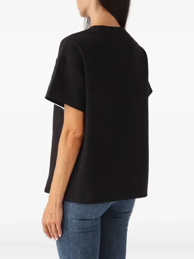 Elisabetta Franchi Camiseta - Negro In White