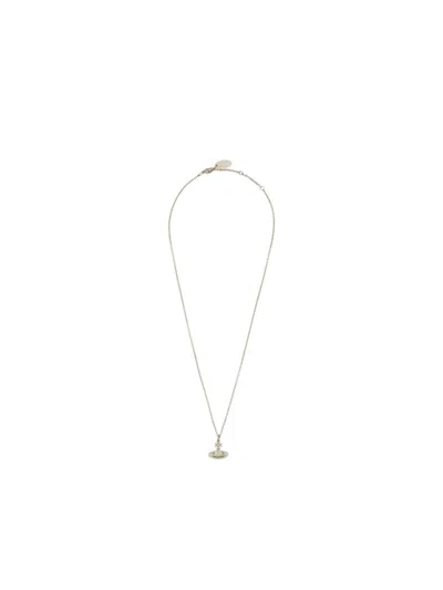 Vivienne Westwood Orb Pendant Necklace In Gold