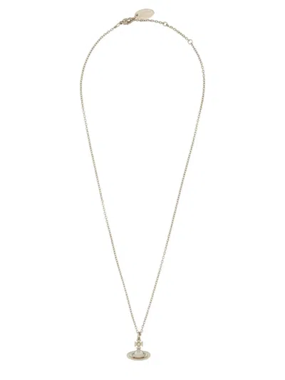Vivienne Westwood Orb Pendant Necklace In Gold