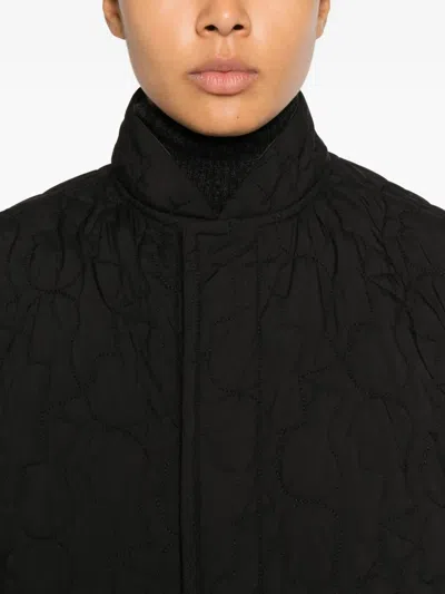 Konrad Petra Quilted Coat In Black
