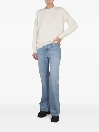 Ballantyne Shirt With Embroidered Logo In Brown