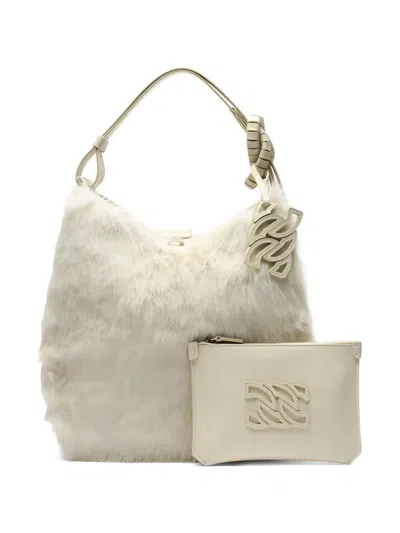 Casadei Vandome Schultertasche In White