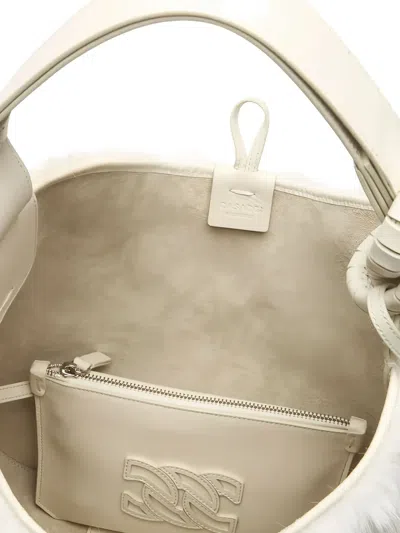 Casadei Vandome Schultertasche In White