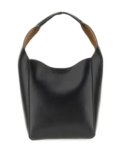 Visone Elizabeth 15 Shoulder Bag In Black
