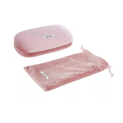 Miu Miu 0mu 11ws Miu Glimpse 14l20i Havana Sunglasses In Brown