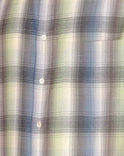 Auralee Long Sleeve Button-down Check Shirt In Multi