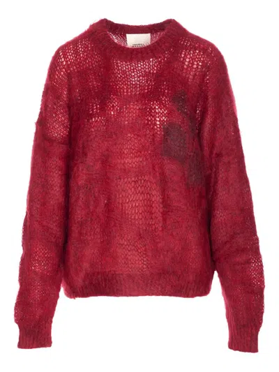 Isabel Marant Mirella Sweater In Red
