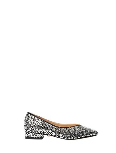 Twentyfourhaitch Flat Shoes In Metallic