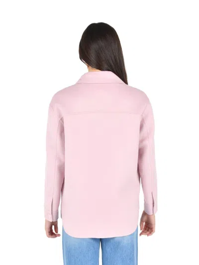 Max Mara Classic Wool-blend Jacket In Pink
