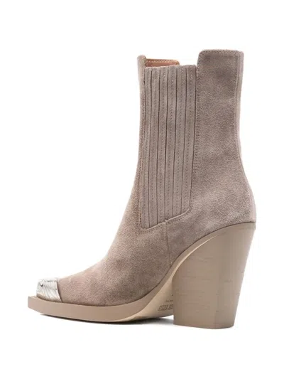 Paris Texas Dallas Stiefeletten 100mm In Brown