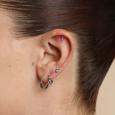 Astrid &amp; Miyu Multi Stone Charm Hidden Helix