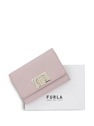 Furla 1927 Twist-lock Wallet In Pink