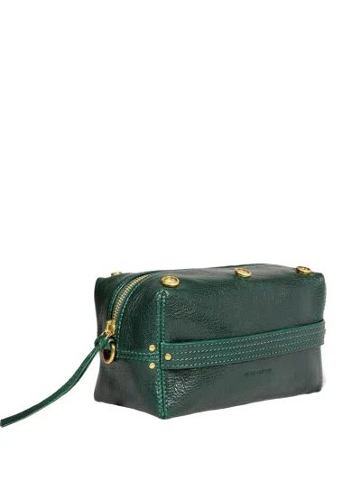Jérôme Dreyfuss Lucky Case Clutch Bag In Green