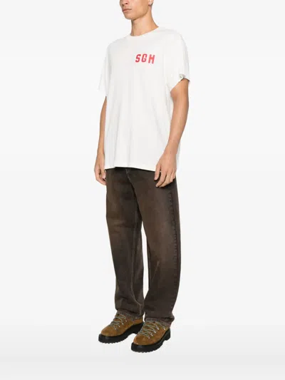 Schaeffer's Garment Hotel Sgh T-shirt In White