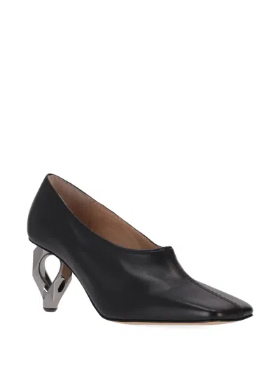 Jw Anderson Pointed-toe Heeled Pump In Black