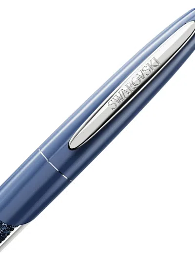 Swarovski Kugelschreiber Mit Kristallen In Blue