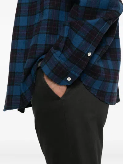 Dondup Belt-loop Trousers In Black