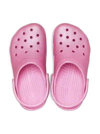 Crocs Perforated-detail Sandals In Purple