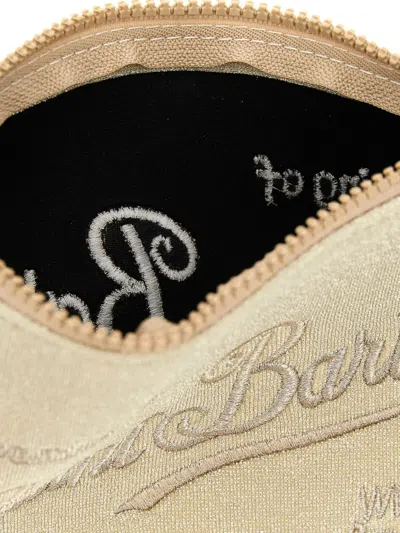 Mc2 Saint Barth Aline Lurex Mini Bag In Neutral