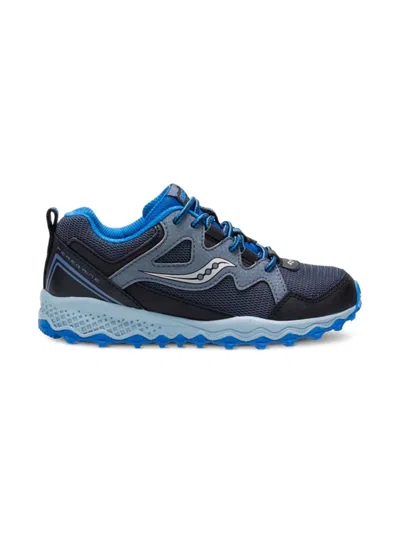 Saucony Peregrine Lace-up Sneakers In Blue