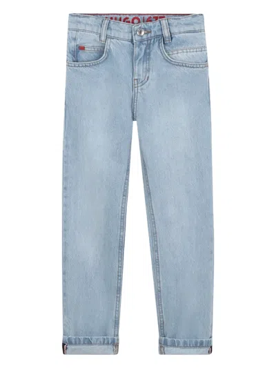 Hugo Boss Straight-leg Jeans In Blue