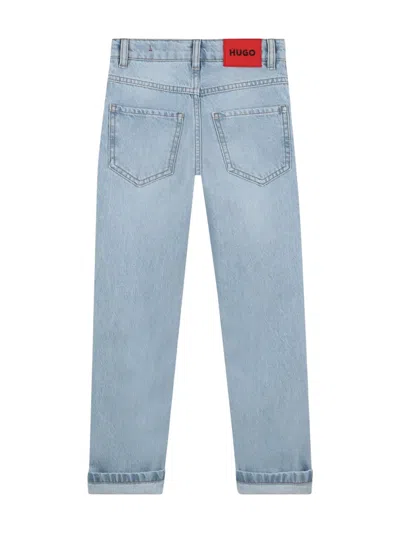 Hugo Boss Straight-leg Jeans In Blue