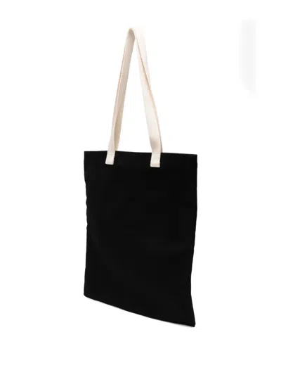 To B. By Agnès B. Logo-patch Tote Bag In Black